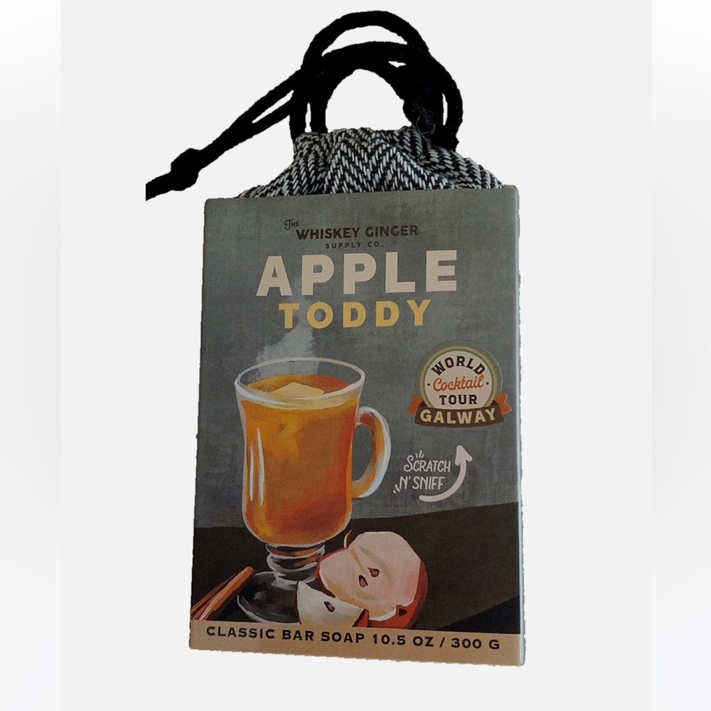Whiskey nwt ginger supply co set of 2 Apple Toddy Bar Soaps